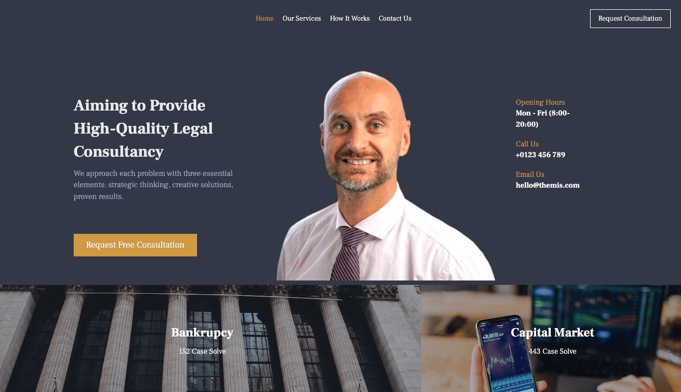 null Legal Consultancy Template